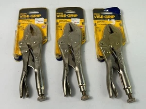(3) Vintage NOS Irwin Vise Grip Locking Pliers 7R 7CR Made in USA - Bild 1 von 5