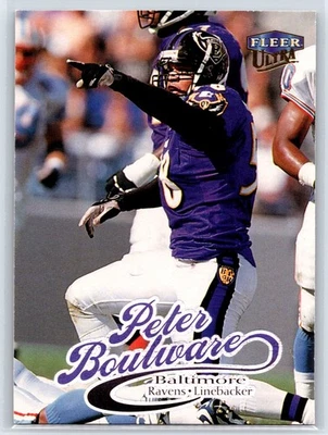 1999 Fleer Ultra Peter Boulware Baltimore Ravens #193 - Image 1 of 2