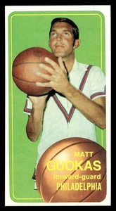 1970-71 Topps #124 Matt Guokas - VGEX-EX *TedsCardShack* - Imagen 1 de 2