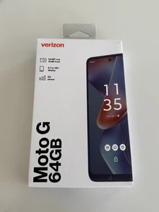 Brand New Motorola Moto G 2025 XT2513V 6.7" 50MP 64GB Blue - Verizon Prepaid - Picture 1 of 1