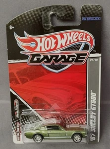 Hot Wheels Garage #1 Of 20, '67 Green Shelby GT-500 2010 Real Riders - Picture 1 of 8