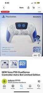 Sony DualSense Wireless Controller Astro Bot Limited Edition, PS5, Sealed - Picture 1 of 2