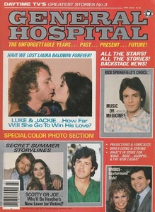 1982 General Hospital Mag DEMI MOORE-ANTHONY GEARY-RICK SPRINGFIELD-JOHN STAMOS - Picture 1 of 5