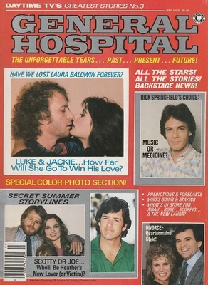 1982 General Hospital Mag DEMI MOORE-ANTHONY GEARY-RICK SPRINGFIELD-JOHN STAMOS - Image 1 of 4