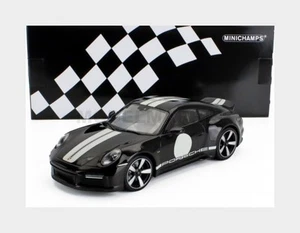 MINICHAMPS 155062000 Porsche - 911 992 Sport Classic Coupe 2022 - Black - 1/18 - Picture 1 of 2