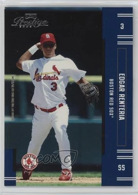 2005 Playoff Prestige Edgar Renteria #3 - Image 1 of 2