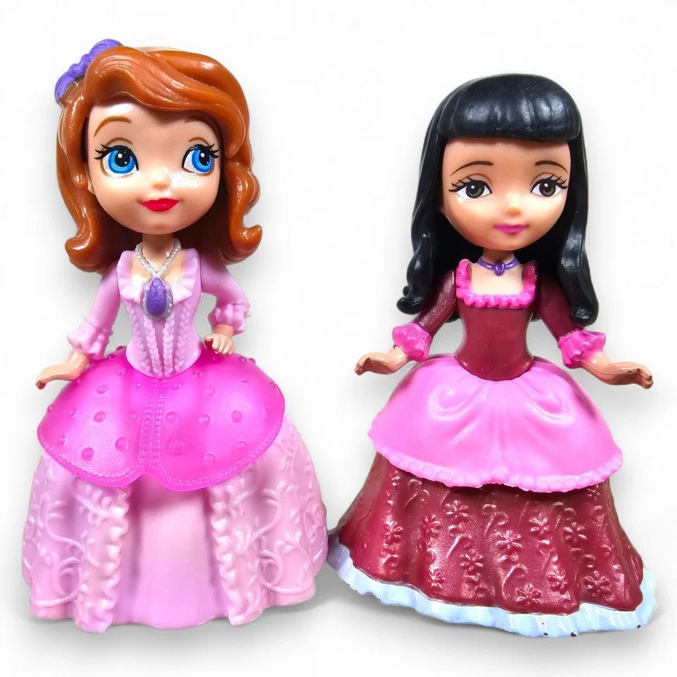 Mattel Disney Jr Sofia the First Mini Doll Princess Sofia and Vivian Figures 3" - Image 1 of 4