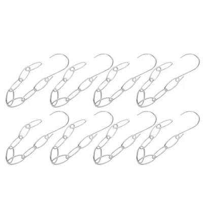  8 Pcs Aufhänger Für Kleidung Platzsparende Kleiderbügel Kleiderablage - Bild 1 von 4