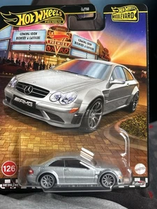 Hot Wheels 2008 Mercedes-Benz CLK 63 Premium Boulevard Black Series Car Culture - Picture 1 of 1