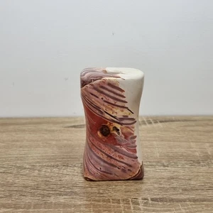 Carved Mookaite Jasper Candle Holder – Australian Stone – 10cm - Picture 1 of 8