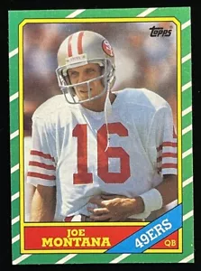 Joe Montana 1986 Topps #156 - Picture 1 of 2