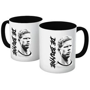 DE BRUYNE ILLUSTRATION FOOTBALL SOCCER HERO LEGEND KEVIN MUG CUP IN ALL COLOURS - Picture 1 of 11