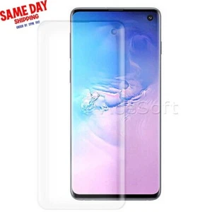 Heavy-Duty Soft Screen Protector Film for Samsung Galaxy S10 SM-G973U SmartPhone - Picture 1 of 1