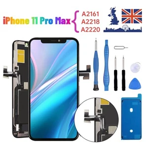 For iPhone 11 Pro Max LCD Screen Replacement 3D Touch Digitizer Display Assembly - Picture 1 of 9
