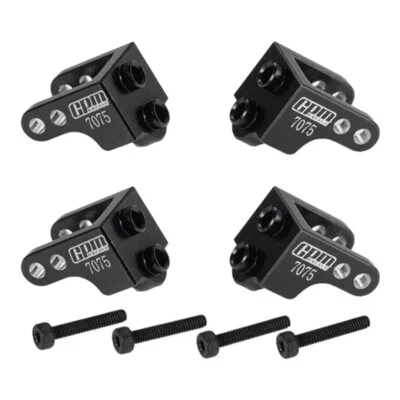 NEW GPM Racing Aluminum 7075 Upper Shock Mount Black for Losi 1/18 Mini LMT - Image 1 of 3