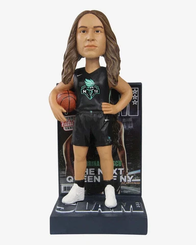 Sabrina Ionescu New York Liberty SLAM Magazine Cover Bobblehead WNBA Basketball Cover