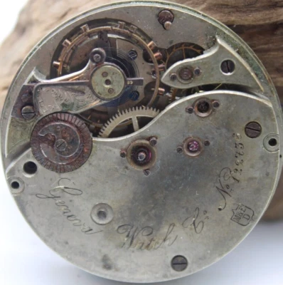 DIDSHEIM GENEVA POCKET WATCH MOVEMENT KEY-WIND 122736 45.3mm (CC) - Image 1 of 4