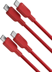 Anker USB C to USB C Cable(2Pack,3Ft),240W USB C Charger Cord Fast Charge for Ip - Picture 1 of 6