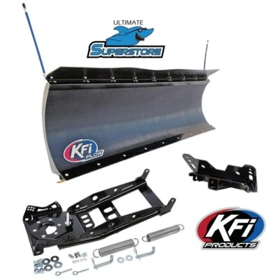 KIT QUITANIEVES KFI POLARIS '10-22 Ranger EV MidSize 66" hoja de polietileno  Foto 1 de 4