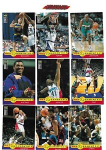 1996-97 Upper Deck CC NBA Fun Damentals Lot of 9 HOF Ewing Drexler Anthony
