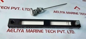 STAUFF 254 MM Oil Level Gauge W/thermometer - Picture 1 of 9