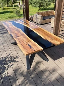 Stół żywica epoksydowa do biura , salonu , jadalni - Zdjęcie 1 z 6