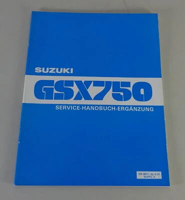 Manual De Taller / Suplemento Suzuki GSX 750 Estado 03/1981 - Imagen 1 de 2