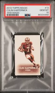 2013 Topps Magic '1948’ Magic Design Colin Kaepernick #13 PSA 10 - Picture 1 of 2