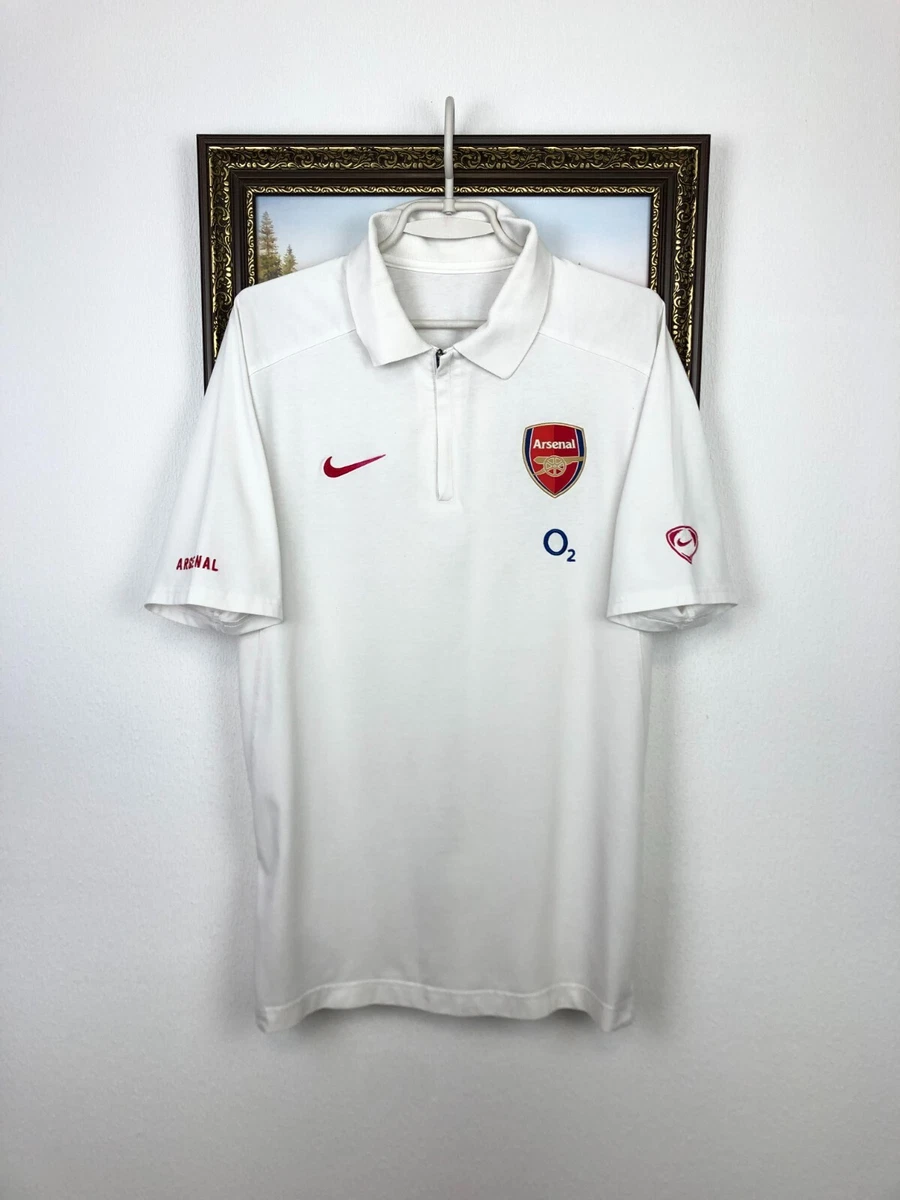 Nike Arsenal White International Club Soccer Fan Apparel and