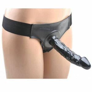 Hollow Strap On Juguetes Sexuales Vibradores Para Mujeres Consolador De Parejas - Picture 1 of 11
