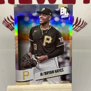 2024 Big League Base Rainbow Foil #209 Ke’Bryan Hayes Pittsburgh Pirates - Picture 1 of 2