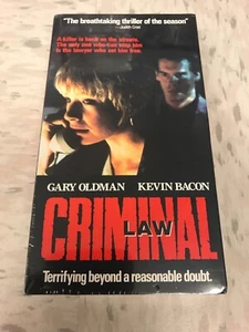 Criminal Law (VHS, 1994) - New & Sealed! MINT - Imagen 1 de 6