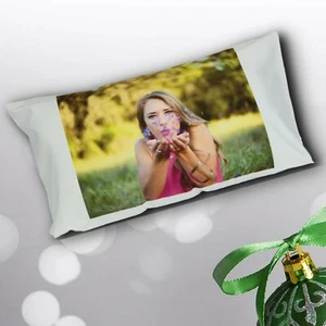 Personalised Photo Pillowcase - Love Valentines Smooth Picture Custom Print - Picture 1 of 5