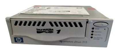 HP Ultrium LTO-1 Surestore 215 Int. SCSI LVD Tape Drive C7420A and Tape - Image 1 of 3