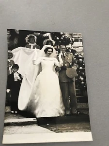 MARIAGE DU ROI BAUDOIN et DONA FABIOLA - PHOTO DE PRESSE ORIGINALE 13x18cm - Imagen 1 de 1