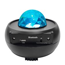 LED Star Sky Projector Light USB Powered Music Player Bluetooth Night Lamp