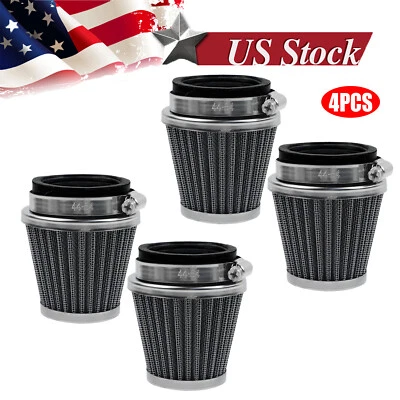 Motorcycle Intake Air Filter Pod 50mm For Honda Suzuki Kawasaki Yamaha Universal - Image 1 of 4