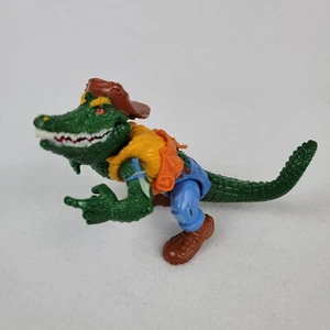 Vintage Playmates Toys 1989 Teenage Mutant Ninja Turtles Leatherhead 4" - Picture 1 of 9