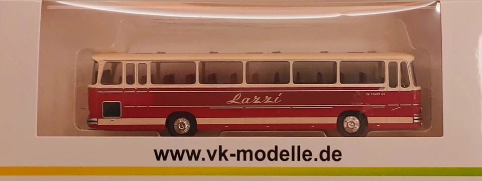 VK MODEL 30504 Setra S 150 Red Bus From LAZZI Transport - Image 1 of 1