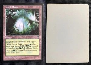 MTG Visions Jungle Basin Artist Proof AP signed by John Avon - Picture 1 of 3