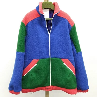 GUCCI Fleece Jacket Polyester Multicolor Size SizeXS - Image 1 of 4