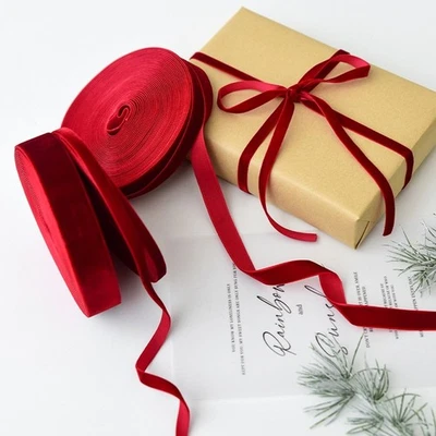 Rustic Chic Christmas Presents Christmas Ribbon Present Wrap Easy To Cut - Image 1 of 4