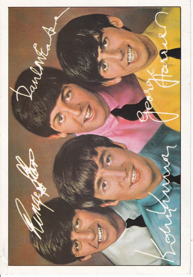 The Beatles  , Band - 1 x Bravo Autogrammkarte - Musiker & Band - Bild 1 von 1
