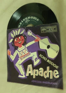 JORGEN INGMANN Apache/ Echo Boogie ! 7" 45 Metronome - Picture 1 of 2