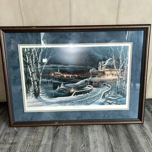 Terry Redlin Framed Family Tradition. - Picture 1 of 8