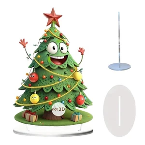 2D flat acrylic decoration for Christmas tree GX - Picture 1 of 28