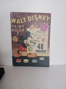 THE WALT DISNEY PAINT BOOK #627  48 pages REPRINTS (1960'S) - UNUSED Collectible - Picture 1 of 10