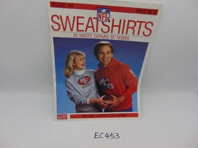 Nomis  Cross Stitch Pattern Volume 404 Sweatshirts NFL Football Waste Canvas - Image 1 of 4