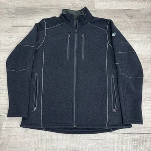 Kuhl Giacca Intercettore Pile Full Zip Grigio Scuro Uomo Medium - Foto 1 di 9