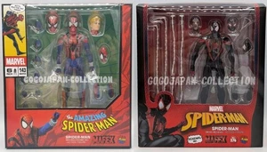 MAFEX SPIDER-MAN BEN REILLY & Miles Morales COMIC RENEWAL Ver. ACTION FIGURE SET - Picture 1 of 23